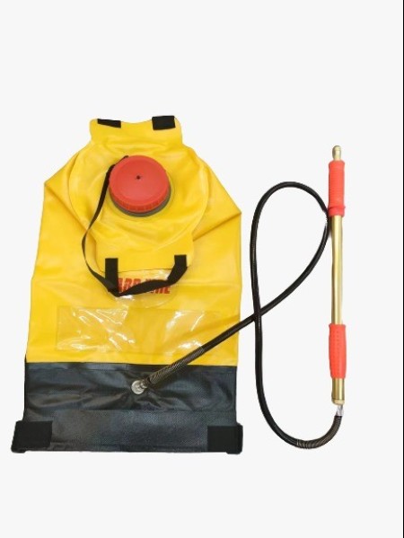 Mochila costal flexível para incêndio florestal