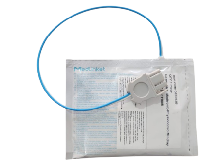 Eletrodo uso adulto compatível com desfibrilador Lifepak 1000